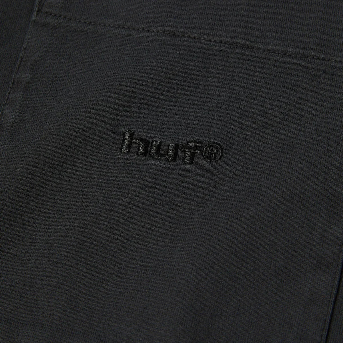 HUF 89 Heavyweight Long Sleeve Knit Top (Black)