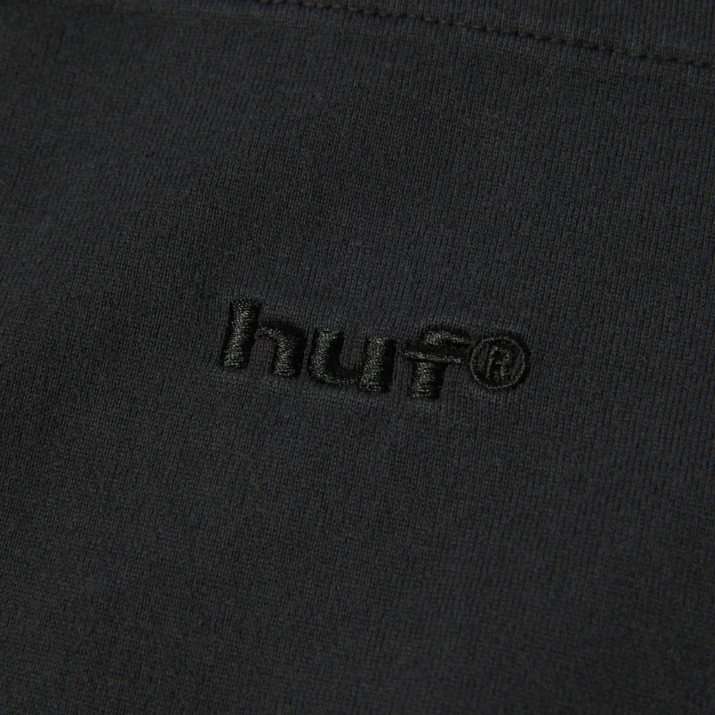 HUF 89 Heavyweight Long Sleeve Knit Top (Black)