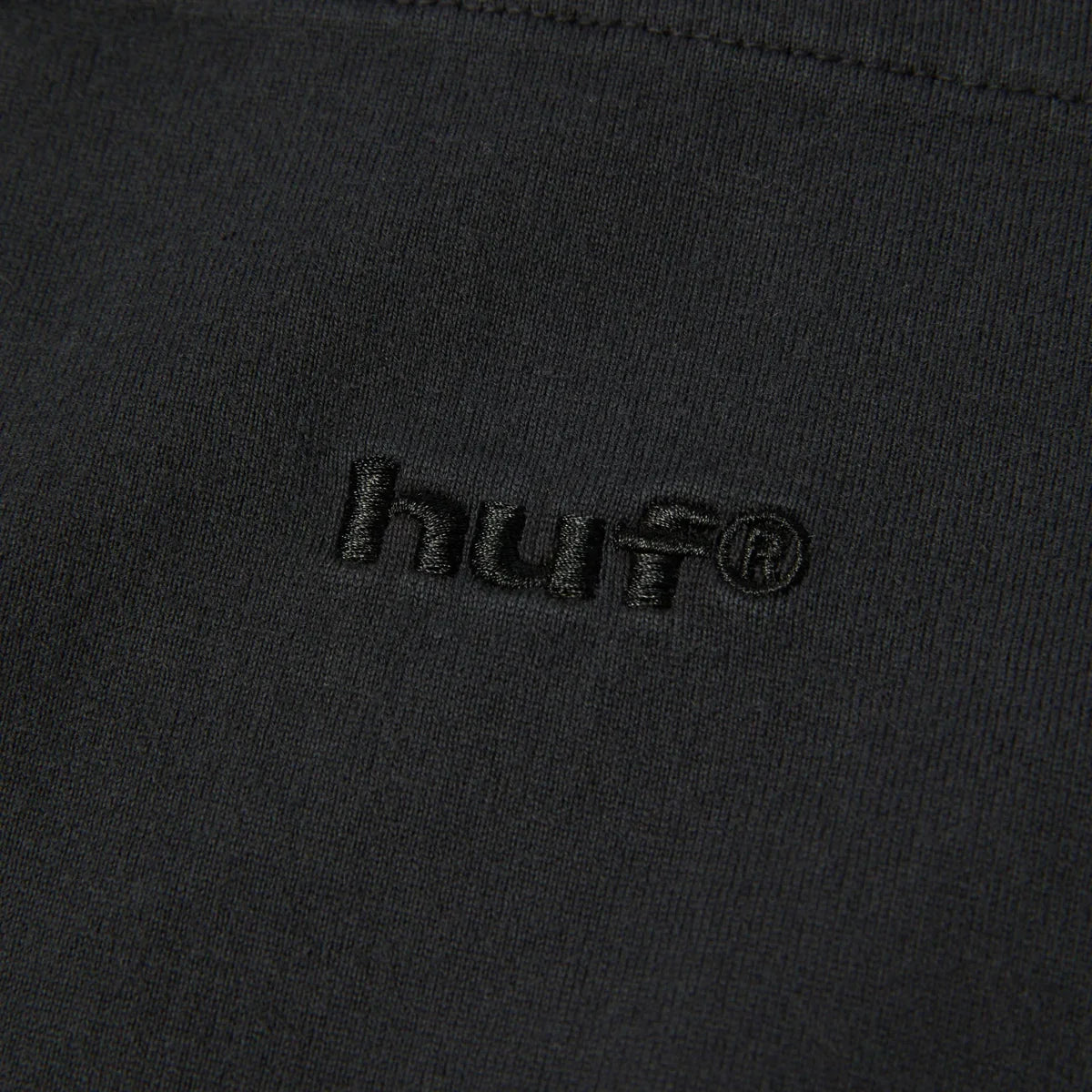 HUF 89 Heavyweight Long Sleeve Knit Top (Black)