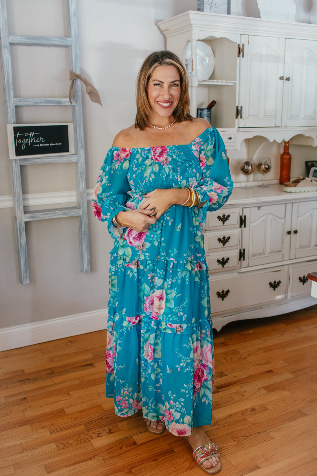 Bluebell Smocked Dress - Reg & Curvy