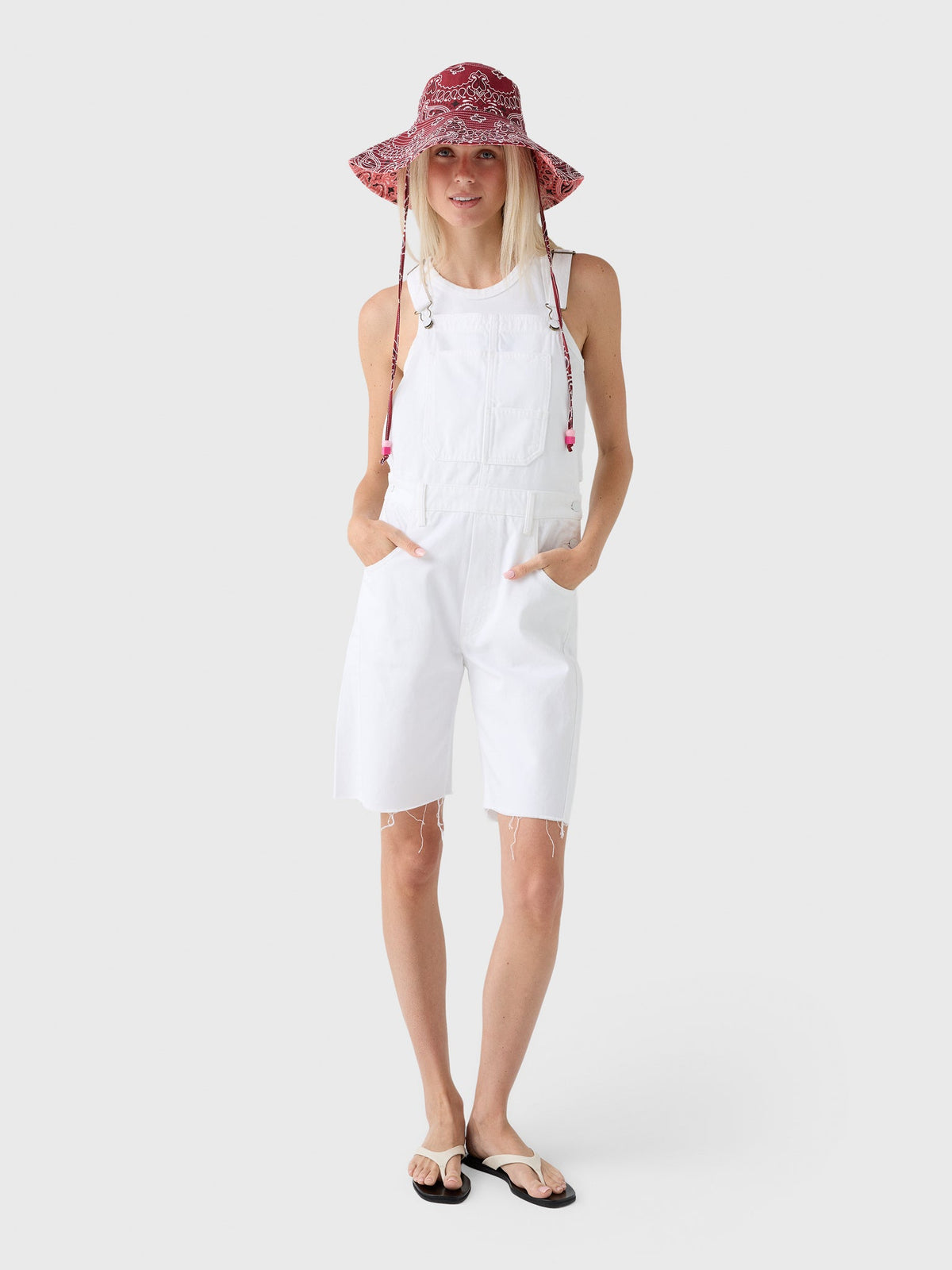 Mother Women's The Half-Pipe Bermuda Shortall Fray