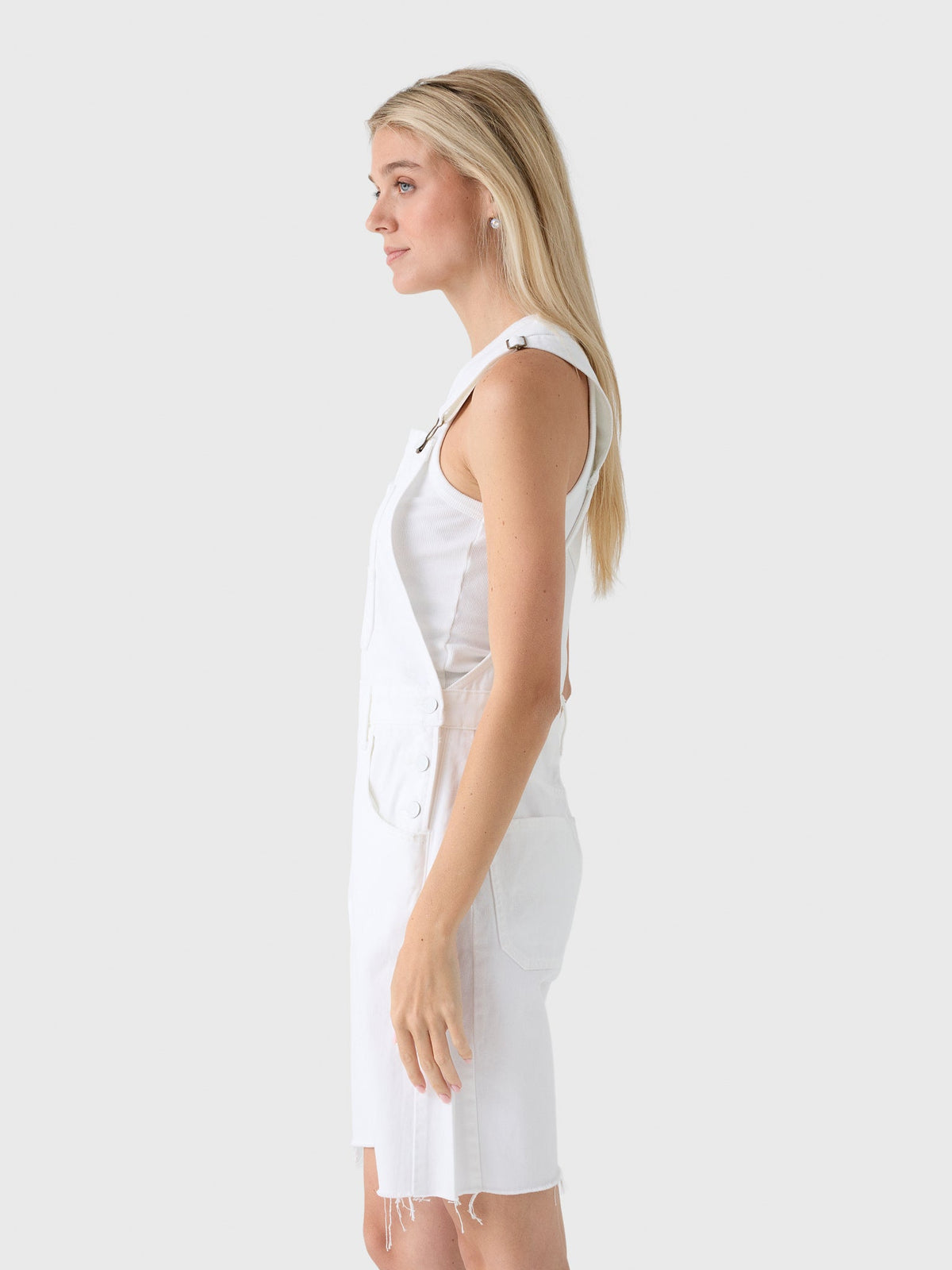 Mother Women's The Half-Pipe Bermuda Shortall Fray
