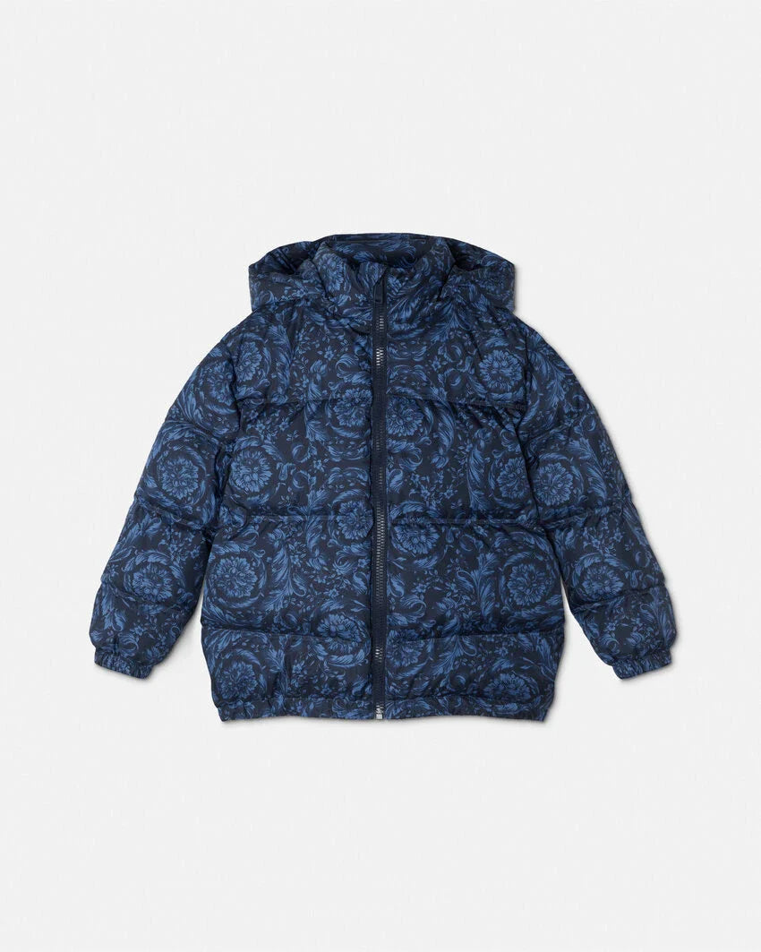 VERSACE Barocco Puffer Jacket Kids Apparel