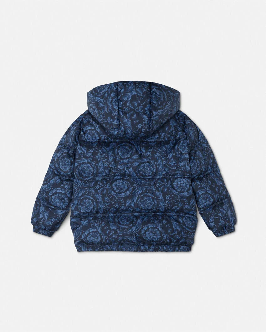 VERSACE Barocco Puffer Jacket Kids Apparel