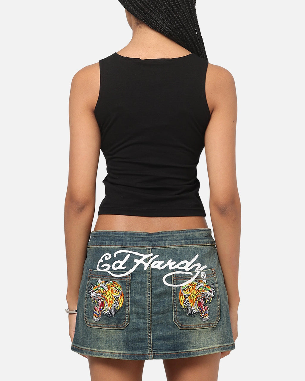 Ed Hardy Women's Holy Tank Black