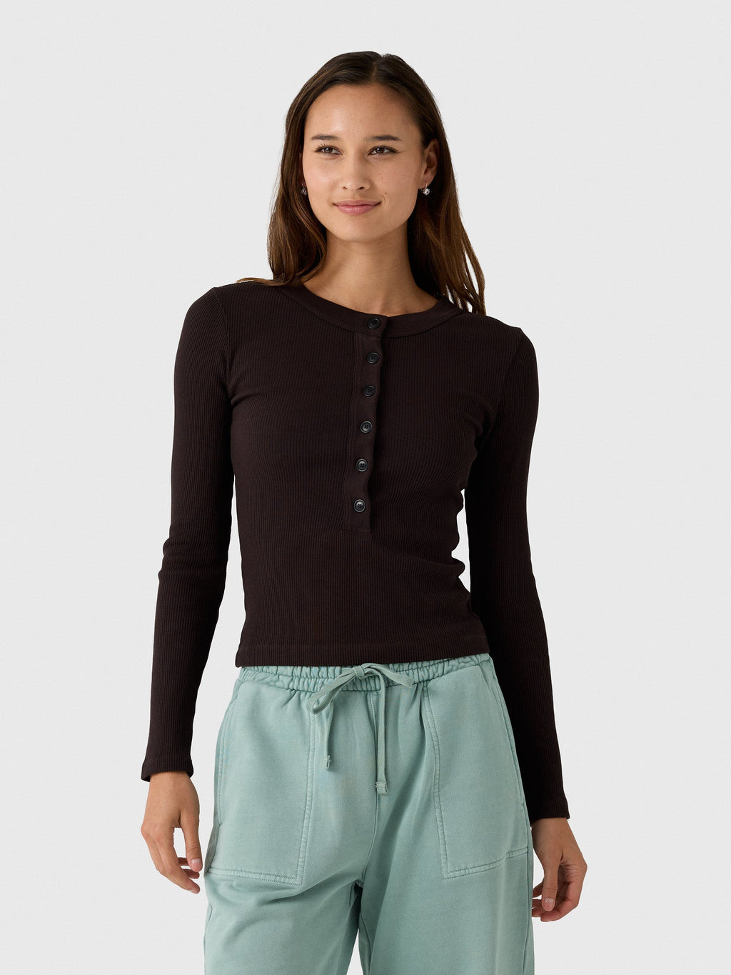 Citizens Of Humanity Women's Varra Henley Top
