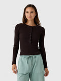 Citizens Of Humanity Women's Varra Henley Top