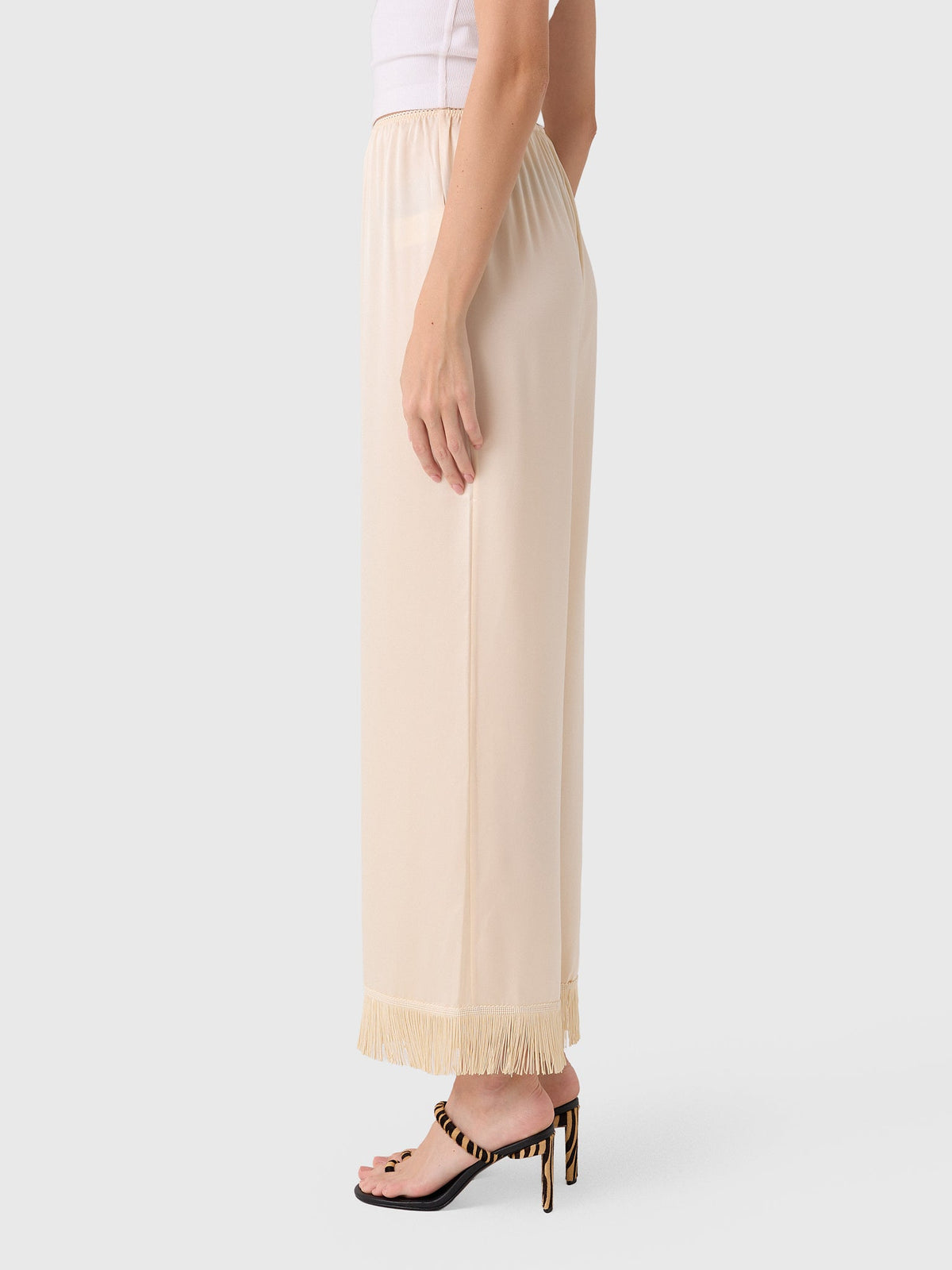 DÔEN Women's Lavon Fringe Pant