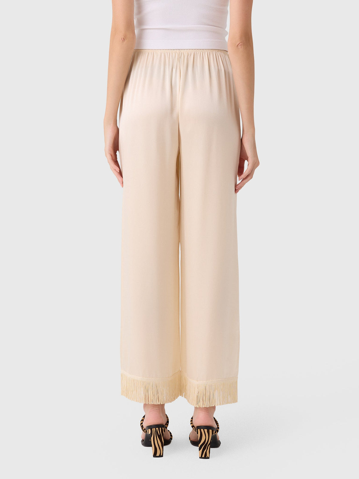 DÔEN Women's Lavon Fringe Pant
