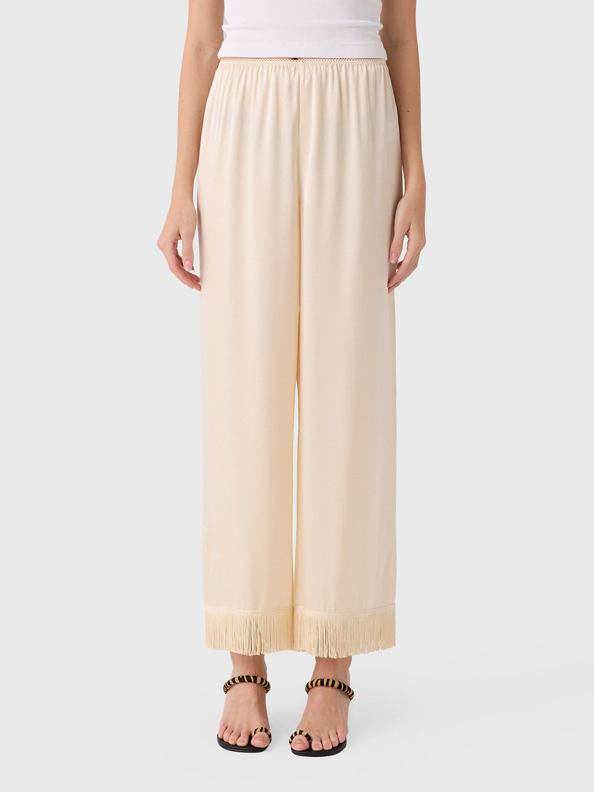 DÔEN Women's Lavon Fringe Pant