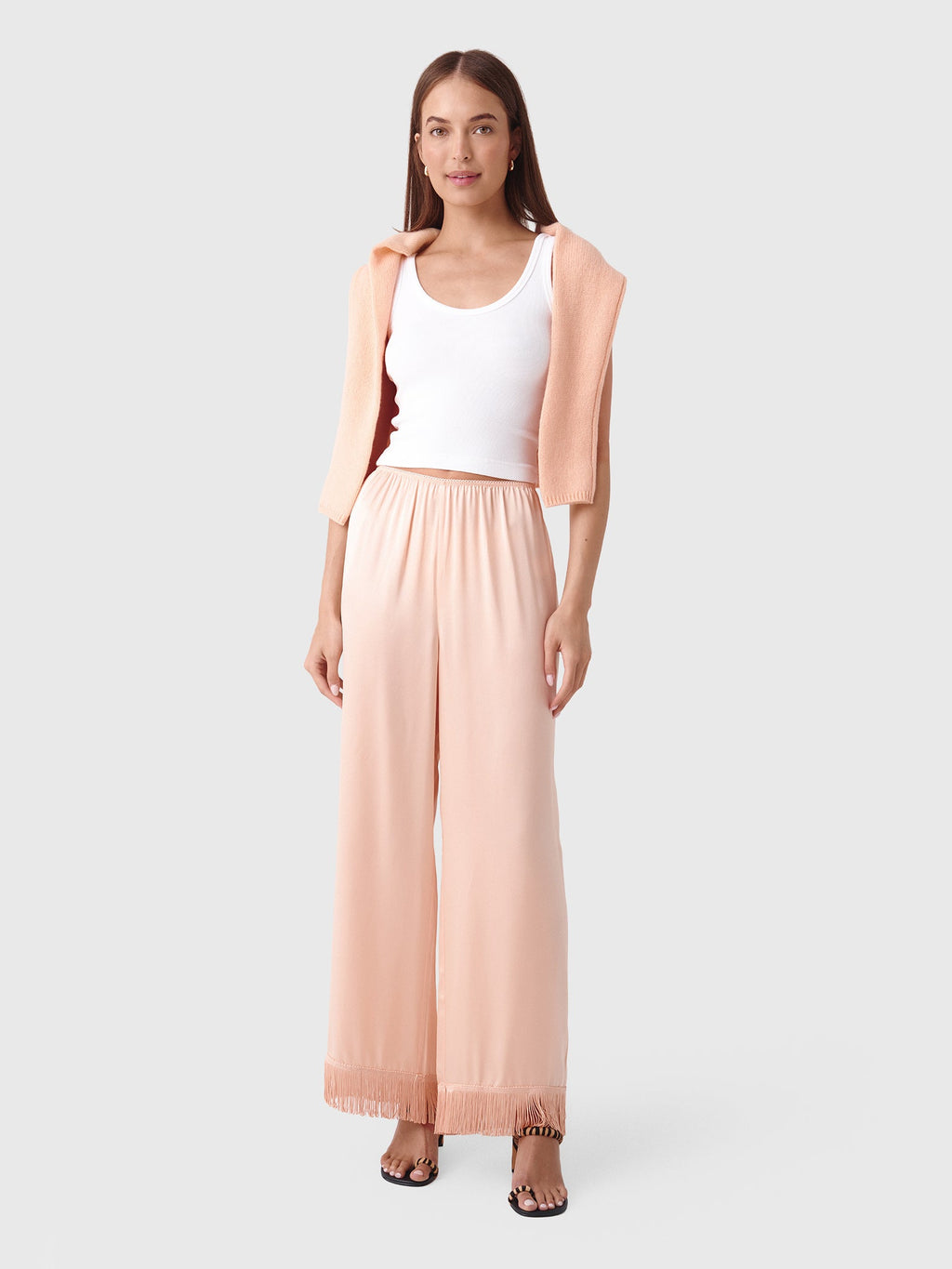 DÔEN Women's Lavon Fringe Pant