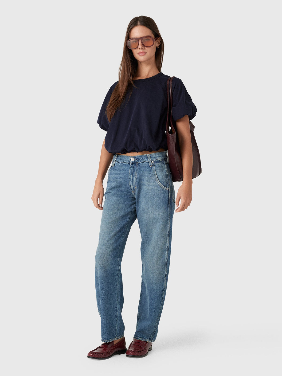 Citizens Of Humanity Women's Gia Bubble Tee