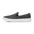 Men's Wool Cruiser Slip On - Dark Grey (Light Grey Sole)