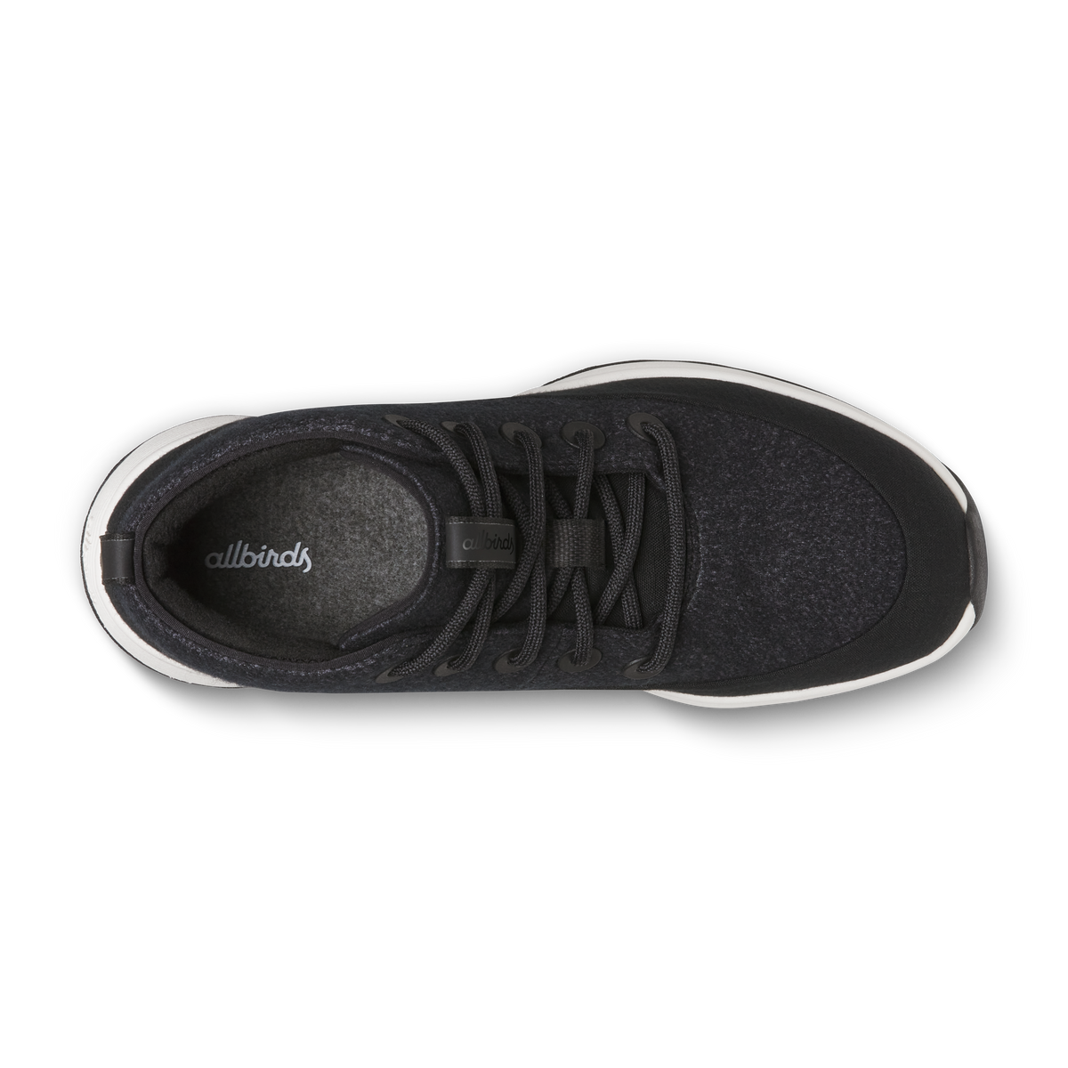 Men's Wool Runner NZ Mid Waterproof - Natural Black (Natural White Sole)
