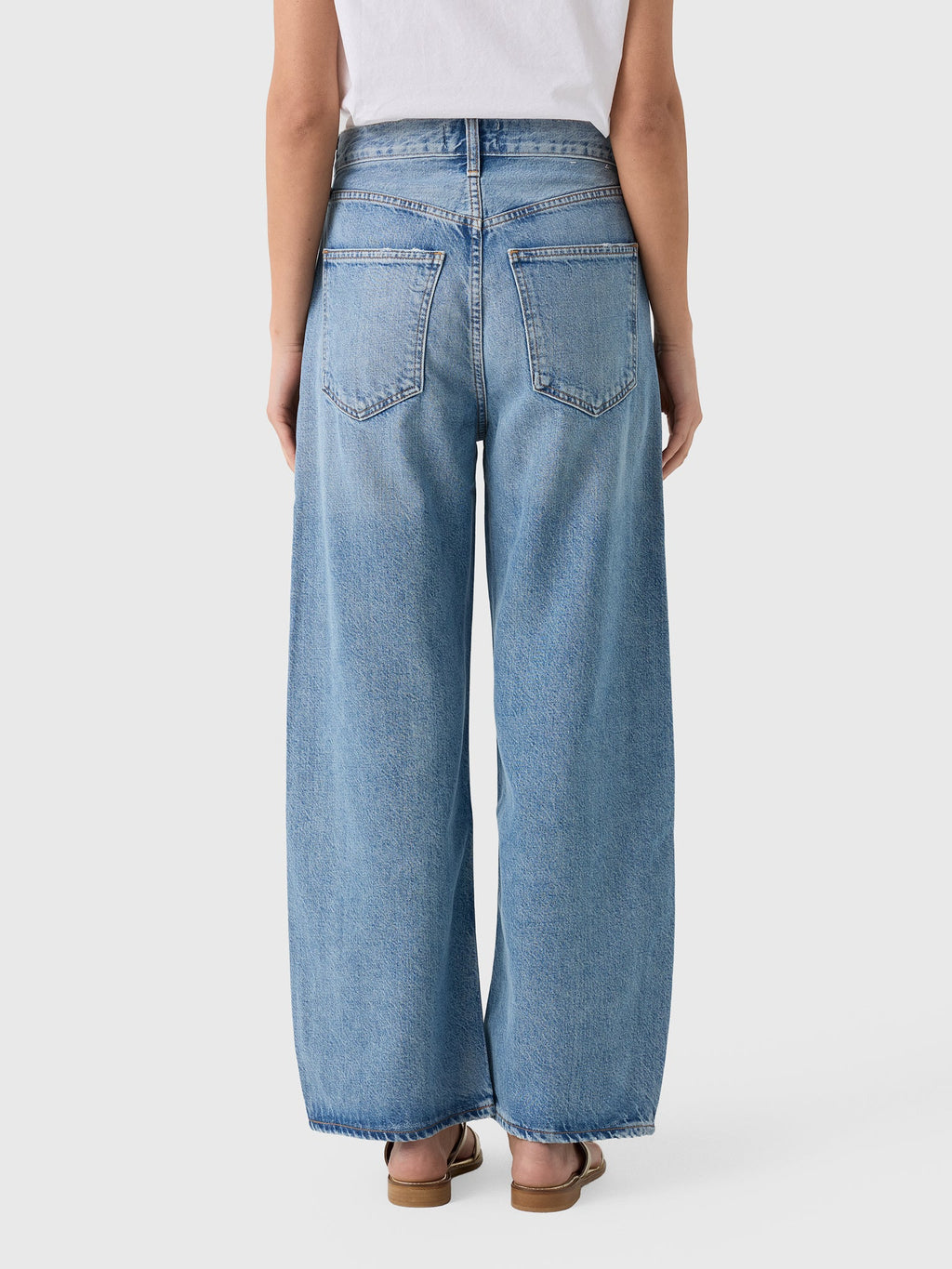 Agolde Women's Low Curve Crop Jean