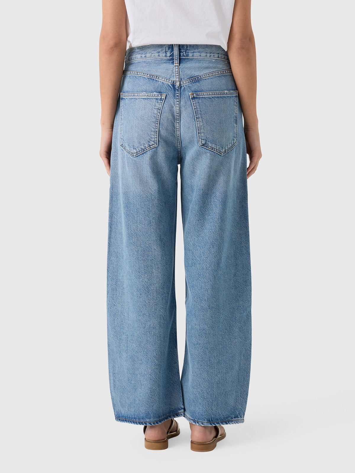 Agolde Women's Low Curve Crop Jean
