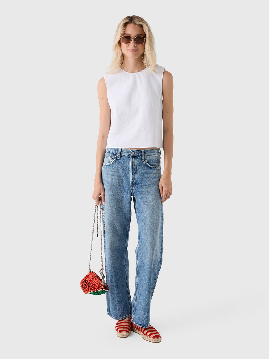 Agolde Women's Arc Wide Leg 29" Jean
