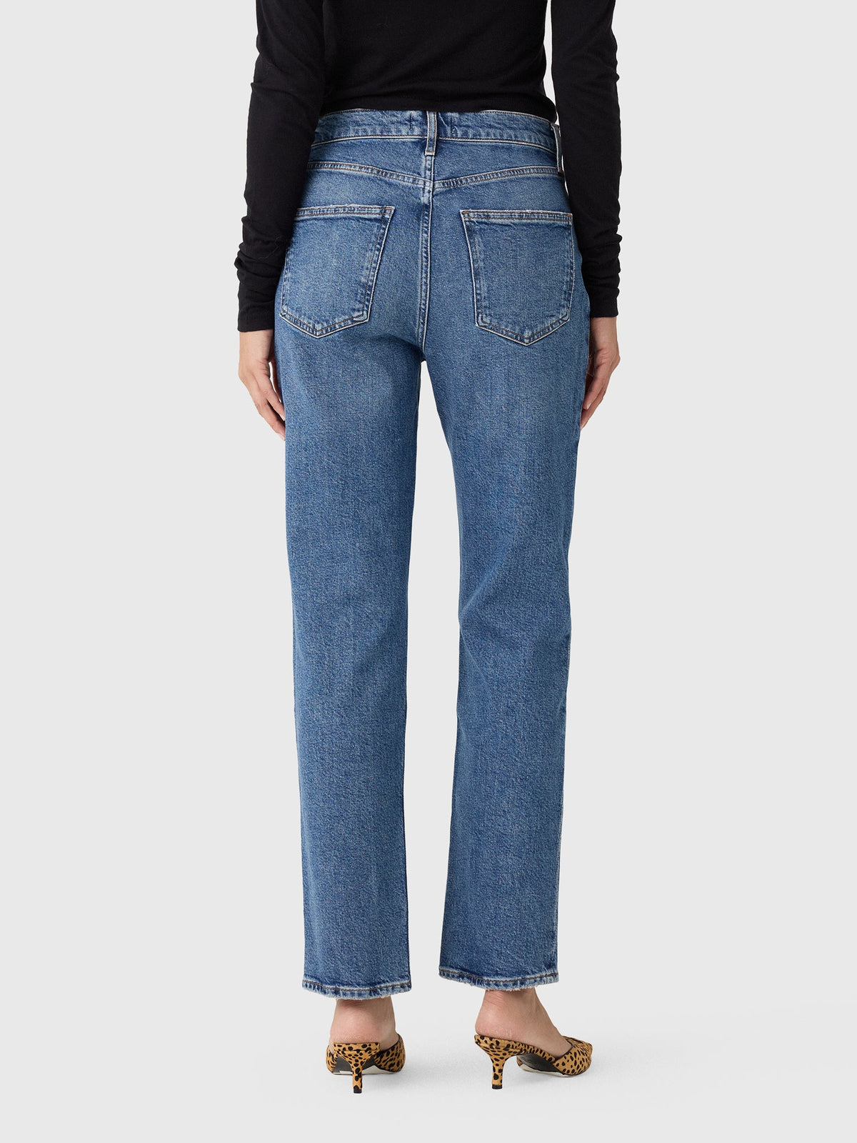 Agolde Women's Lana Straight Jean