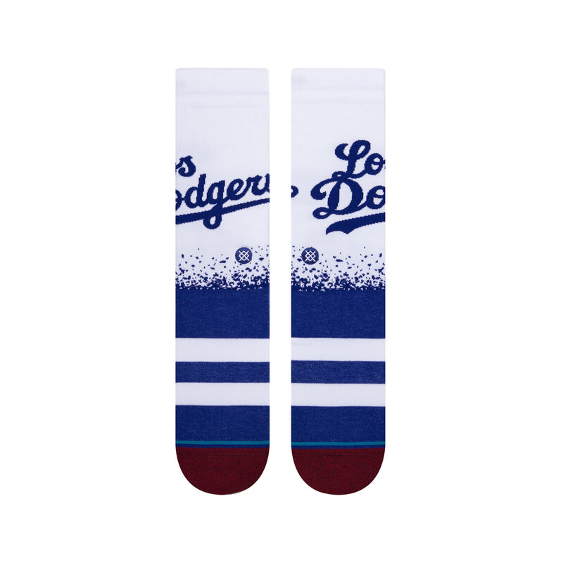 Stance Socks Dodgers Connect White