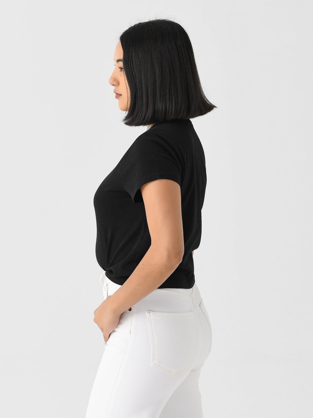 Agolde Women's Adine Shrunken Tee