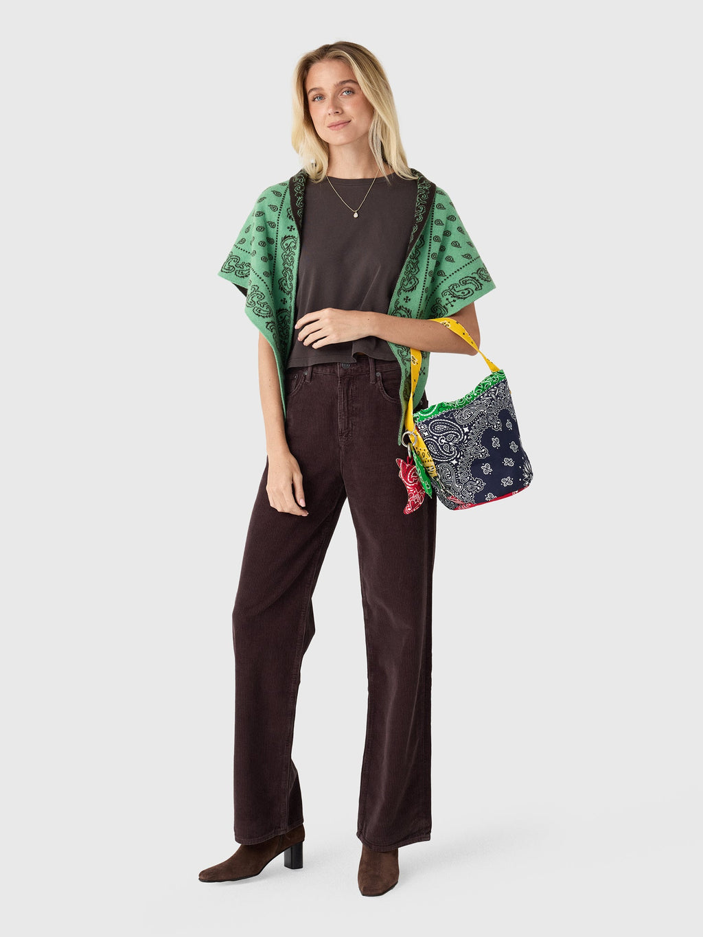 Agolde Women's Adine Shrunken Tee