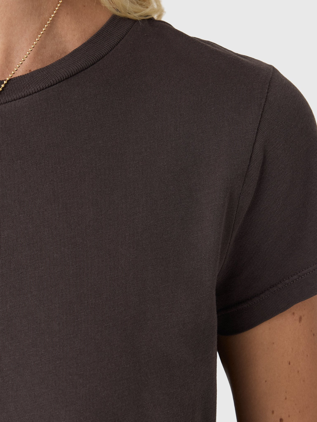 Agolde Women's Adine Shrunken Tee