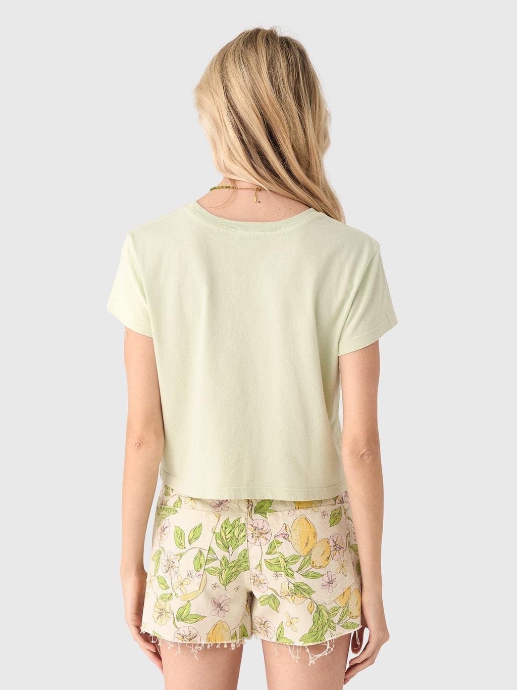 Agolde Women's Adine Shrunken Tee