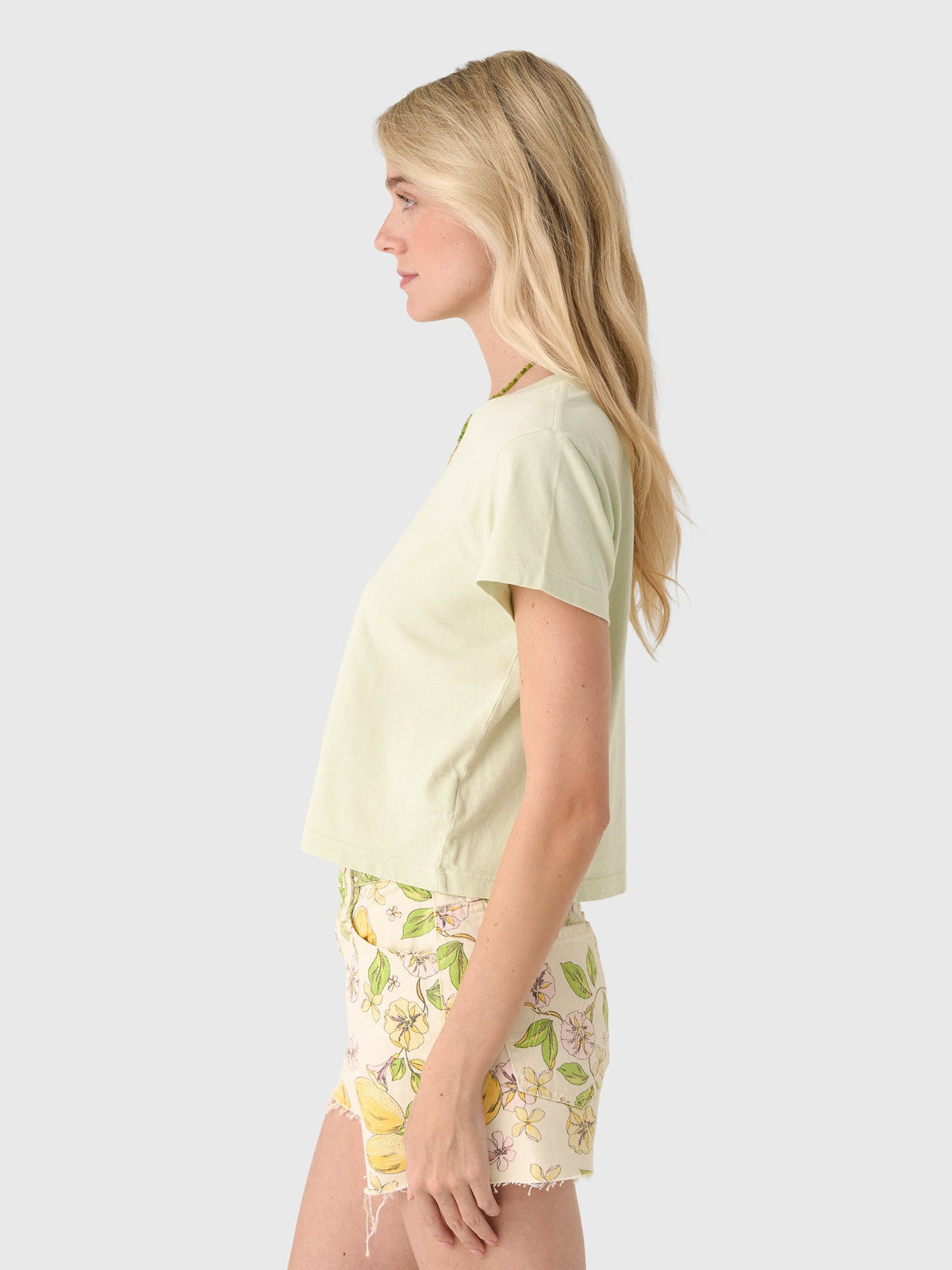 Agolde Women's Adine Shrunken Tee