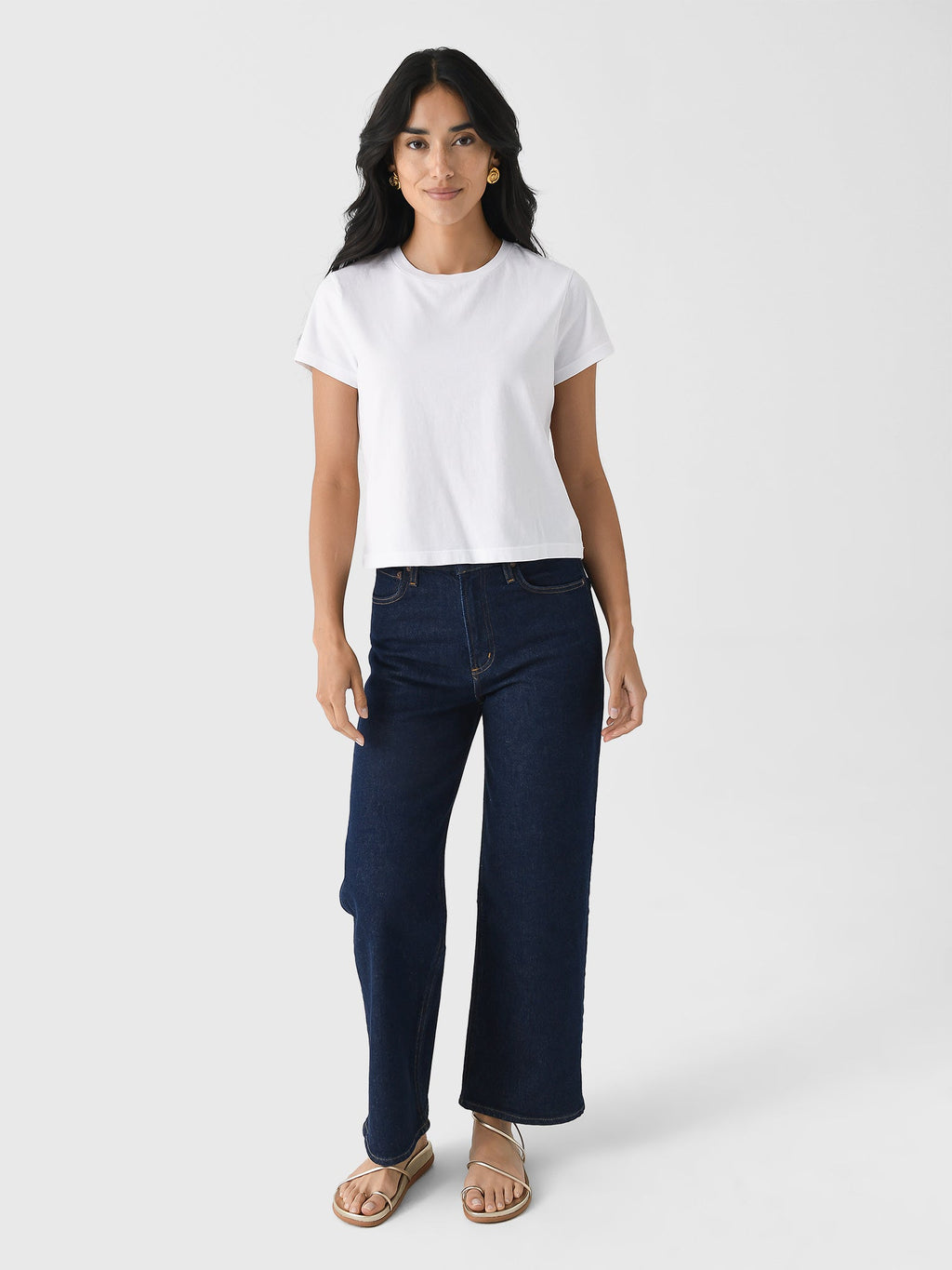 Agolde Women's Adine Shrunken Tee