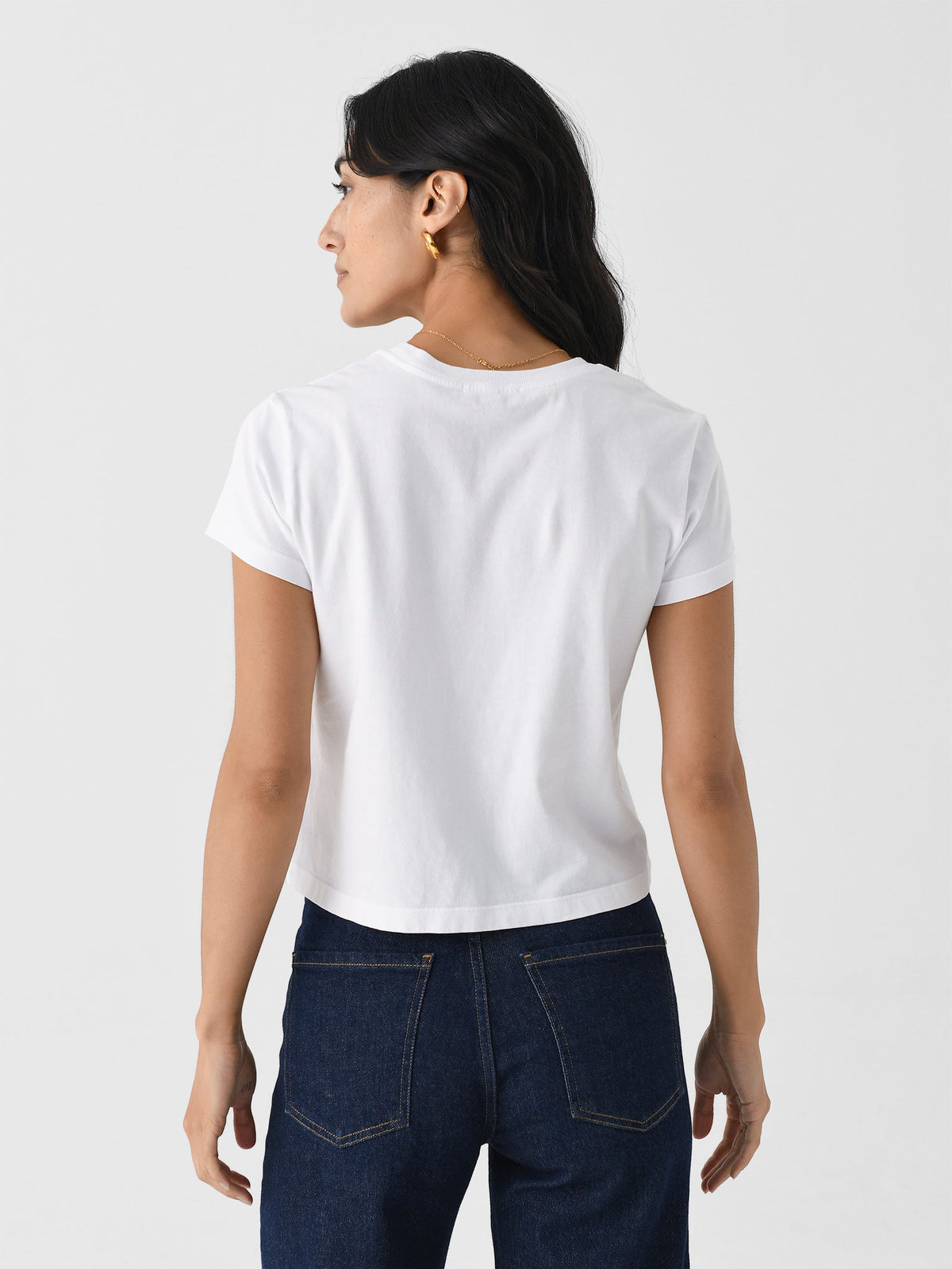 Agolde Women's Adine Shrunken Tee