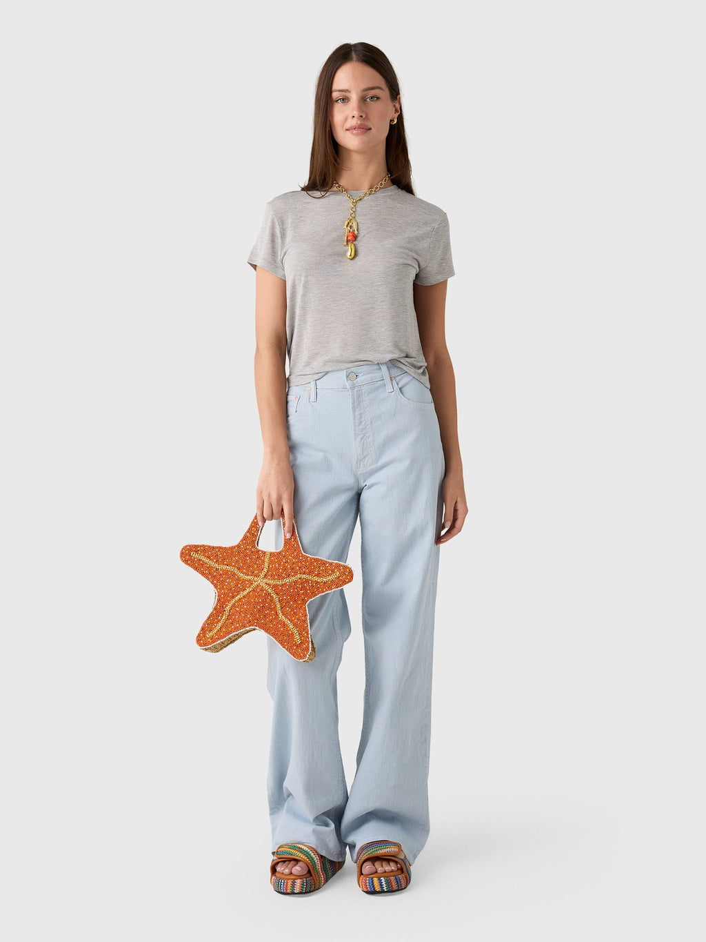 Agolde Women's Adine Shrunken Tee