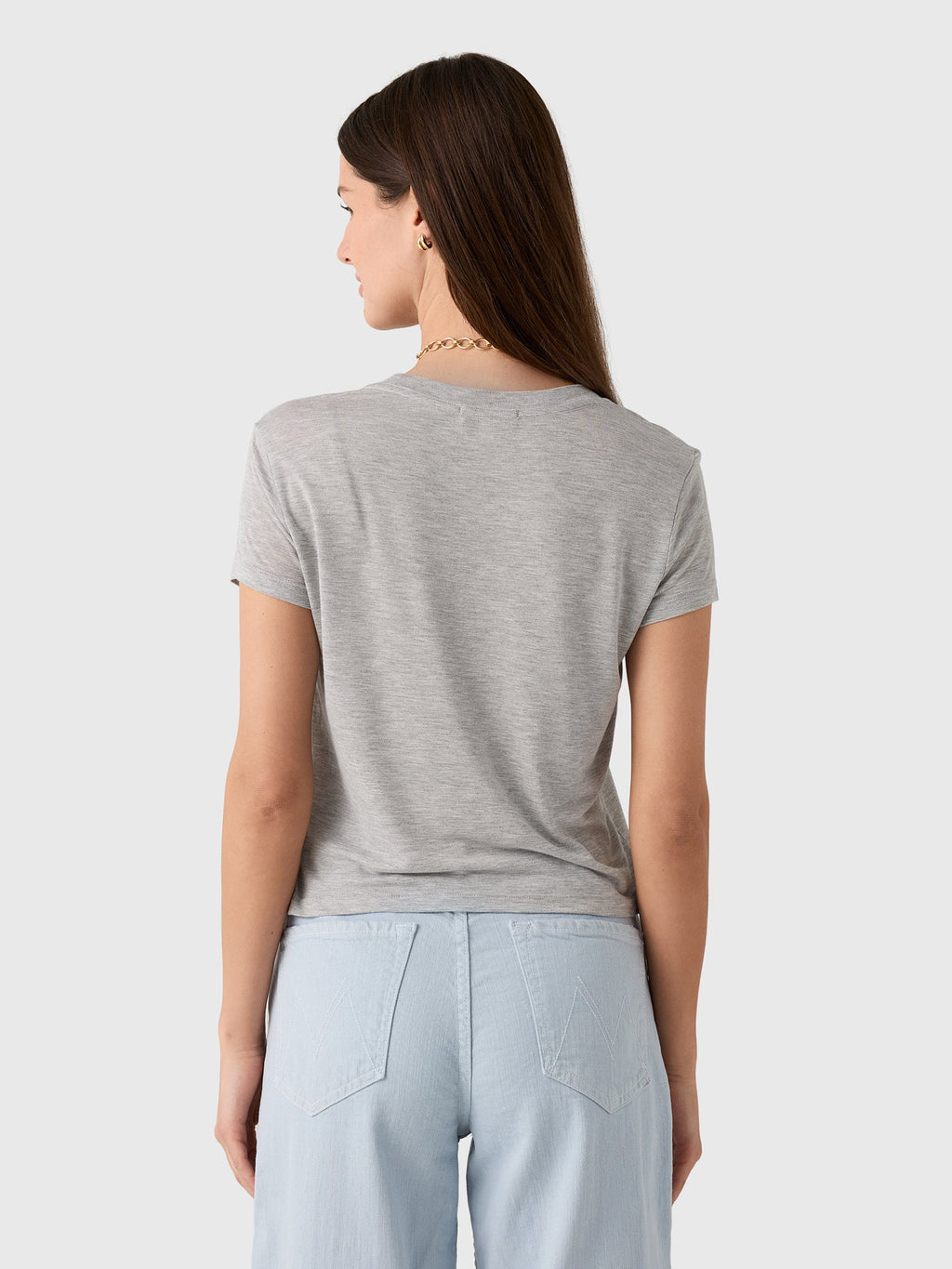 Agolde Women's Adine Shrunken Tee