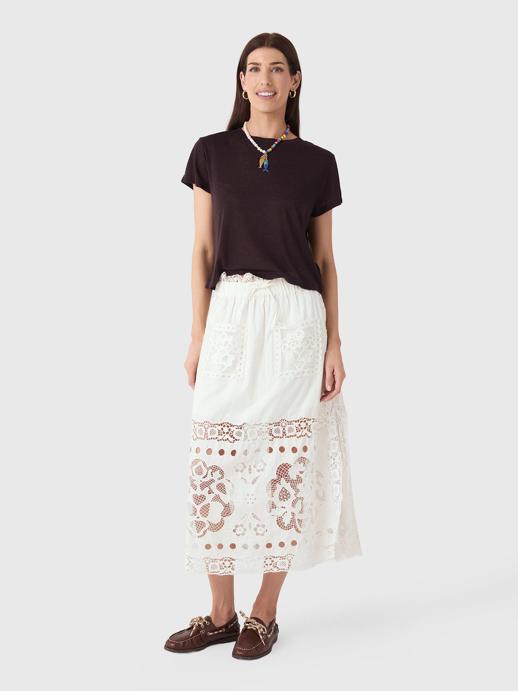 Agolde Women's Adine Shrunken Tee