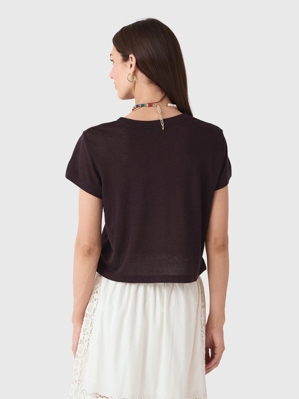 Agolde Women's Adine Shrunken Tee