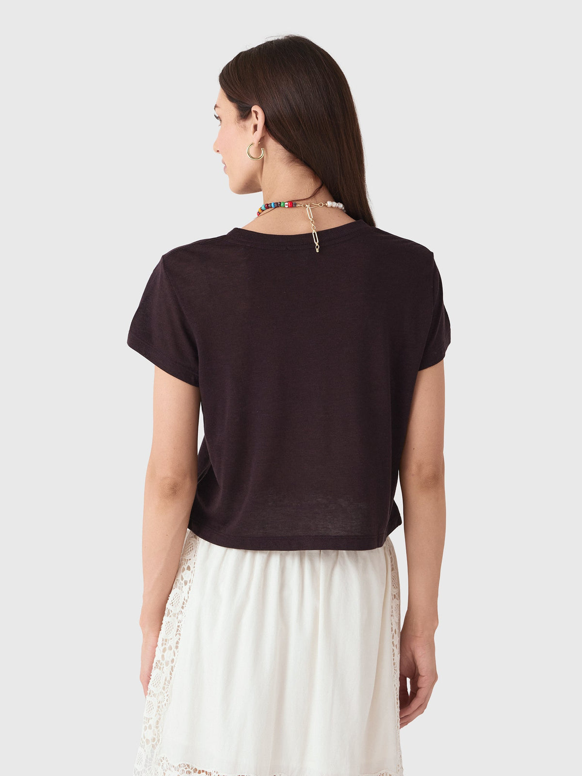 Agolde Women's Adine Shrunken Tee