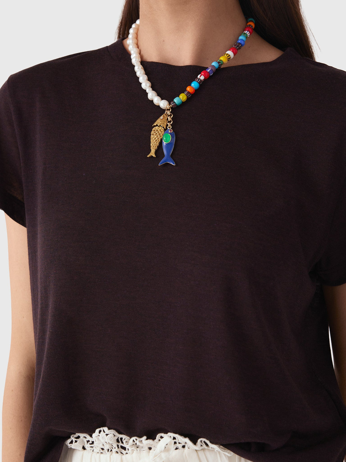Agolde Women's Adine Shrunken Tee