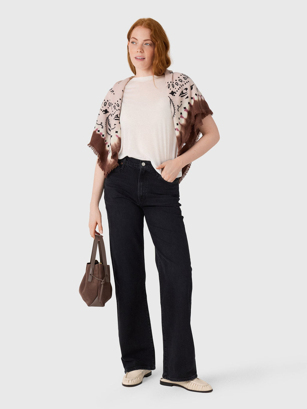 Agolde Women's Adine Shrunken Tee