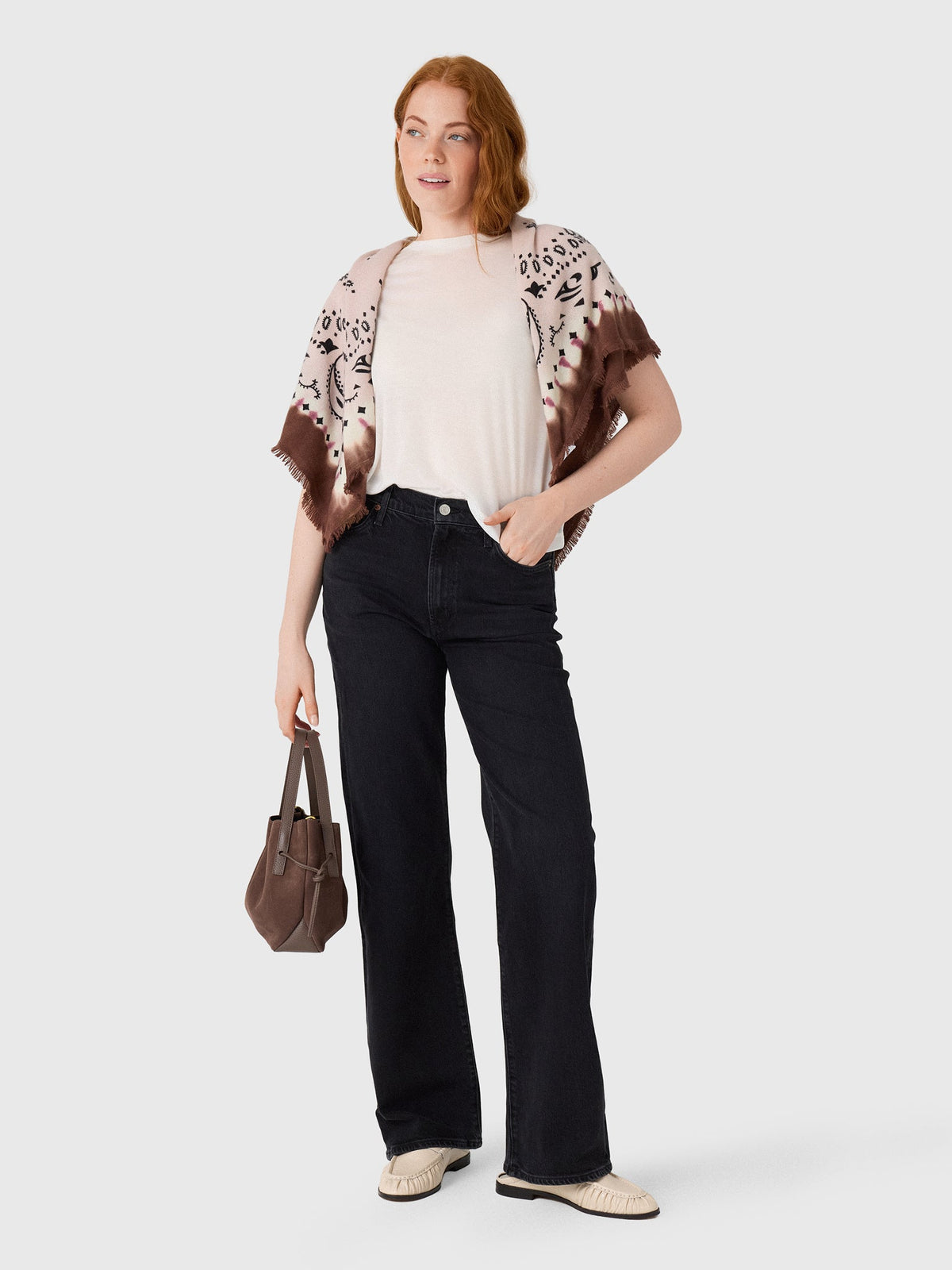 Agolde Women's Adine Shrunken Tee