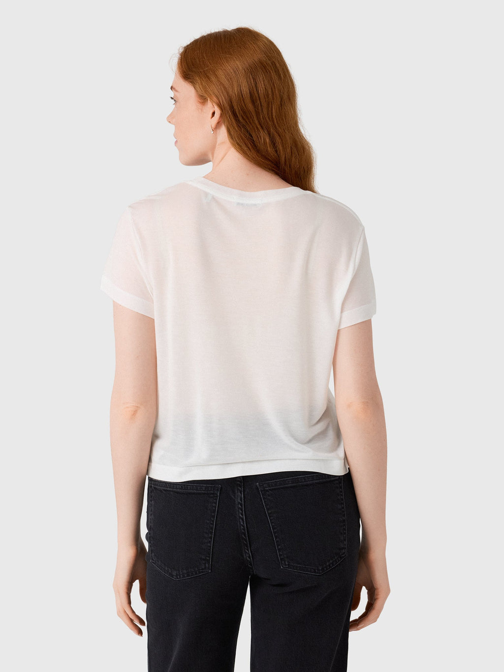 Agolde Women's Adine Shrunken Tee