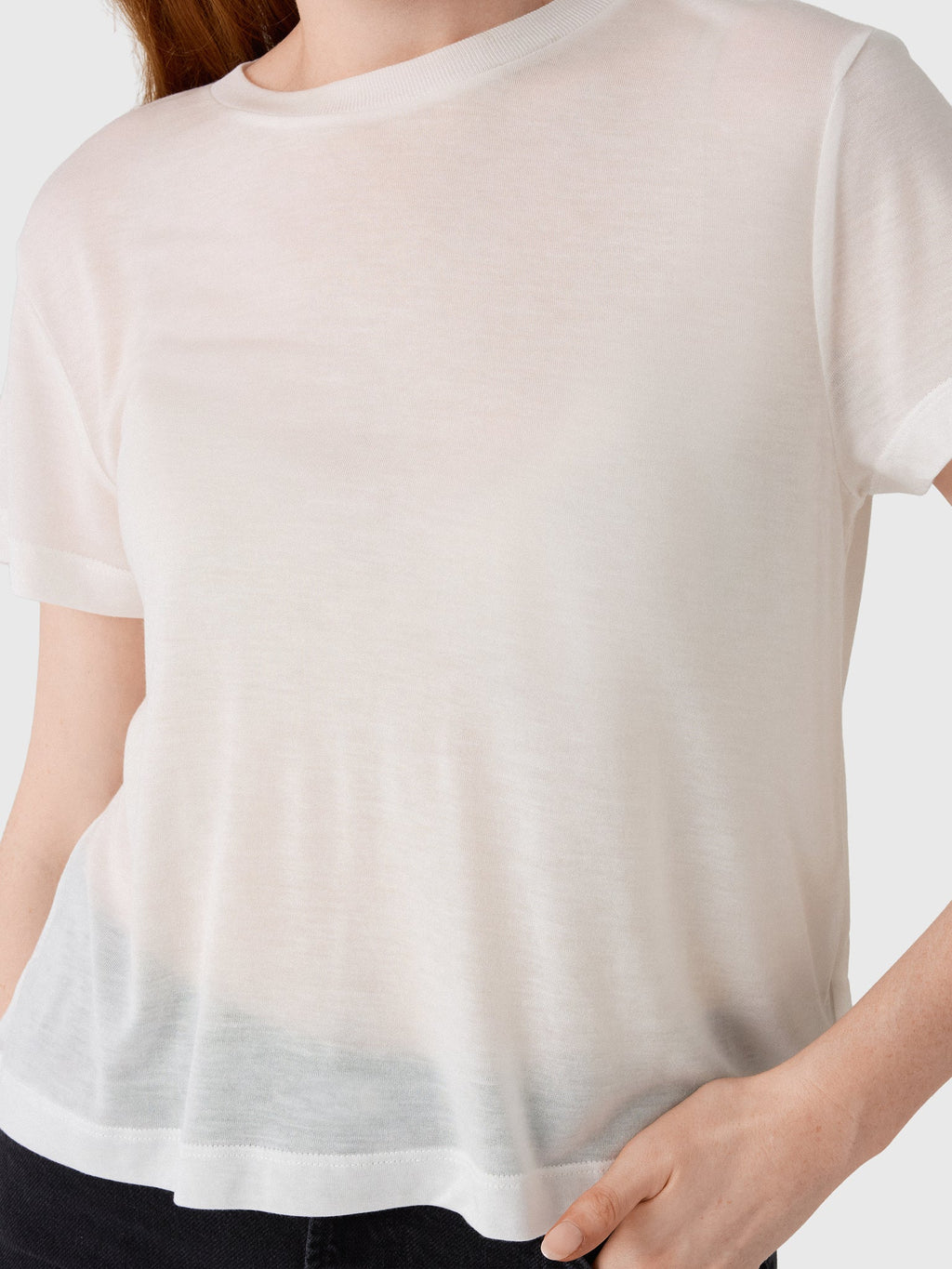 Agolde Women's Adine Shrunken Tee