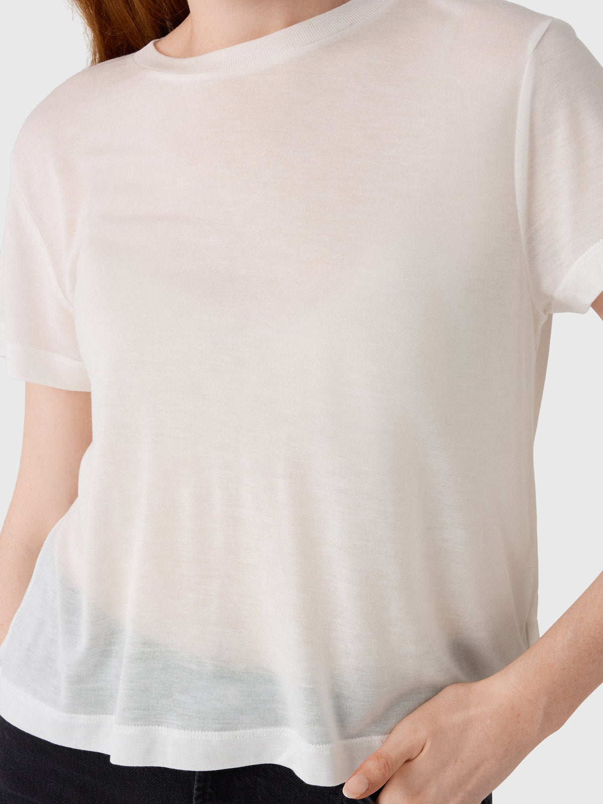 Agolde Women's Adine Shrunken Tee