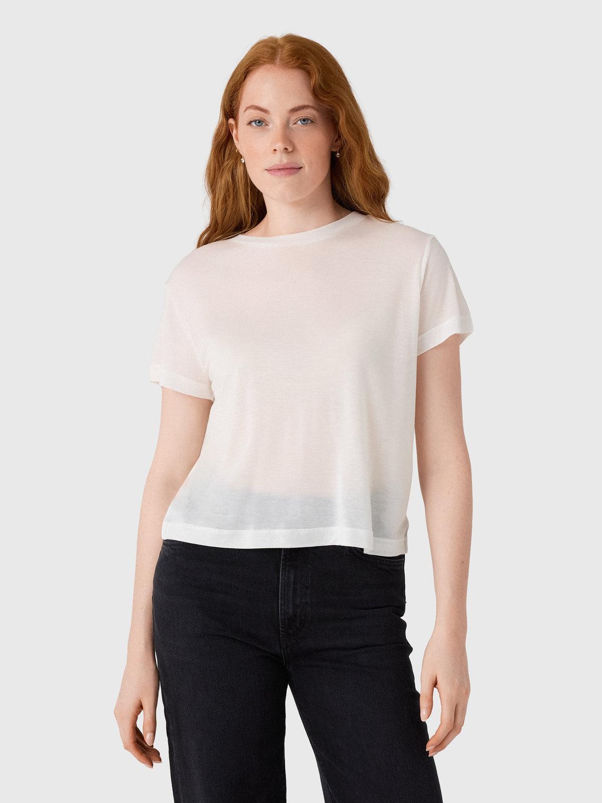 Agolde Women's Adine Shrunken Tee