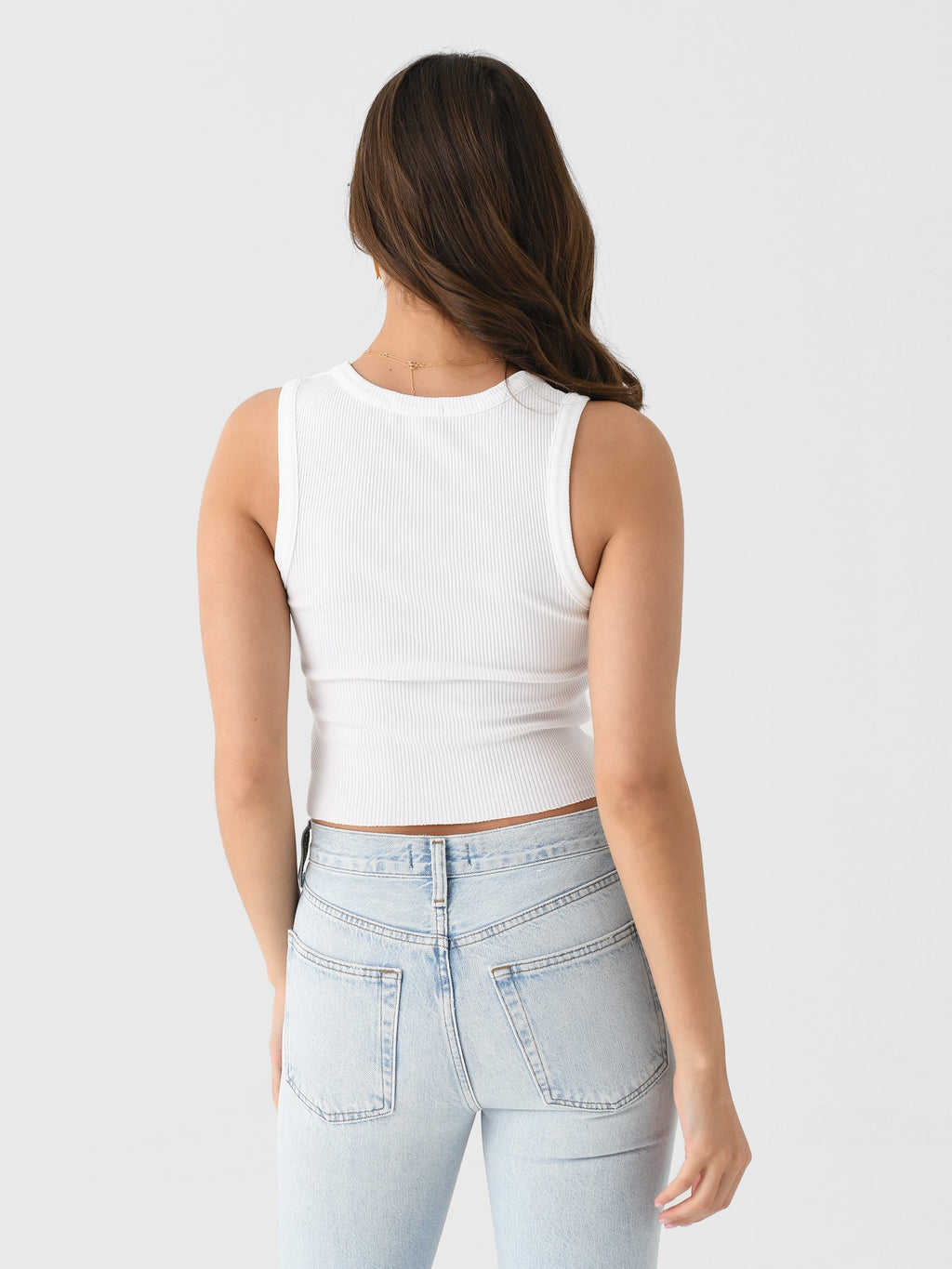 Agolde Women's Shrunken Poppy Tank