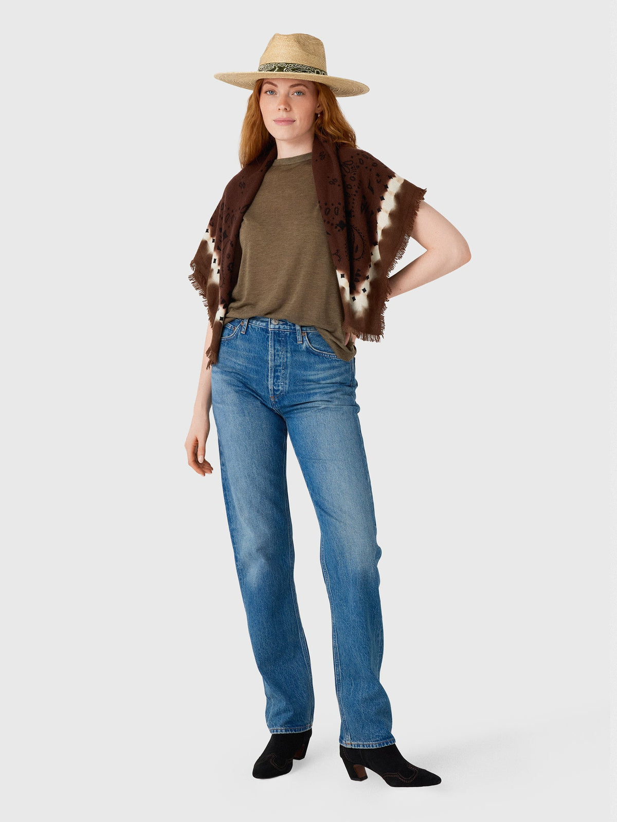 Agolde Women's Long Line Adine Tee