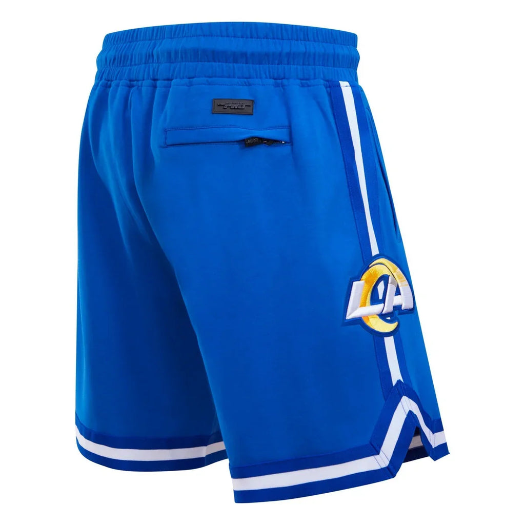 PROMAX LOS ANGELES RAMS CLASSIC CHENILLE DK SHORT, ROYAL BLUE