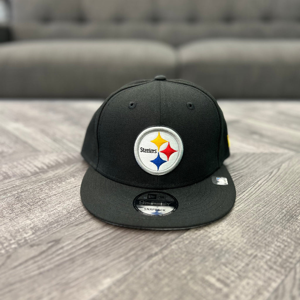 NEW ERA 950 NFL BASIC SNAP PITTSBURGH STEELERS BLACK OTC OSFM