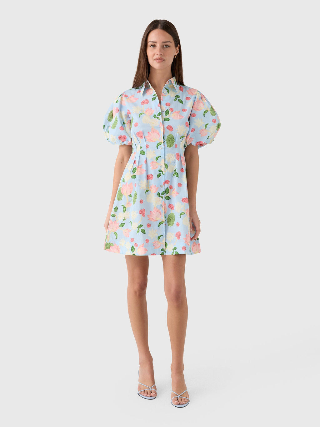 Verandah Women's Hand-Pleated Mini Dress