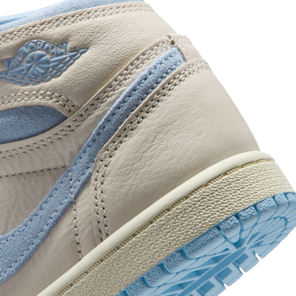 JODRAN 1 Retro High OG "Pale Ivory Psychic Blue" (PS) Little Kids Sneakers