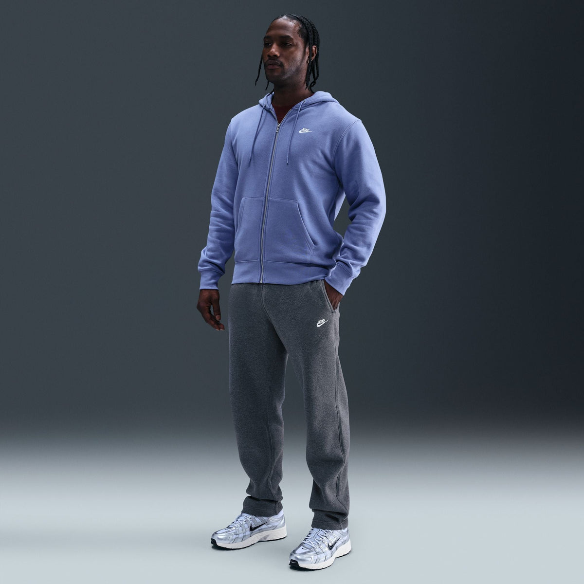 Nike Club Men's Open-Hem Fleece Pants