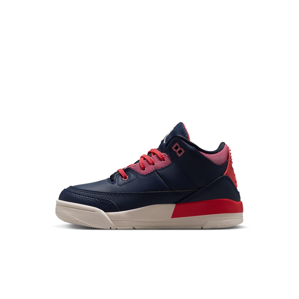 JORDAN Air Jordan 3 Retro "Sports Renaissance" (PS) Little Kids Sneakers